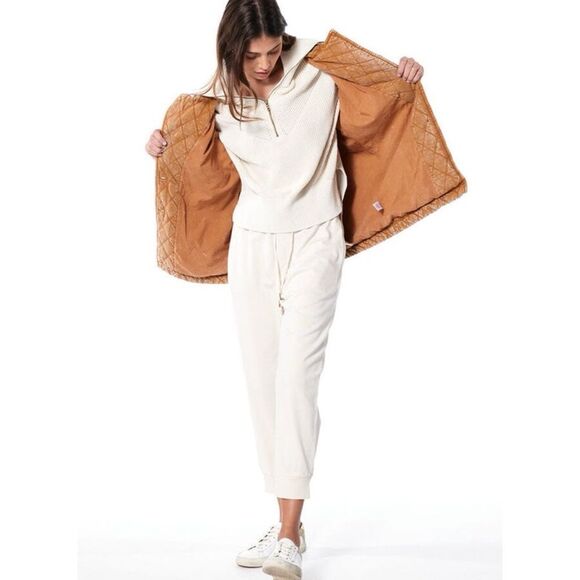 Anthropologie Young Fabulous & Broke Walker Quilted Shacket - Picture 8 of 14